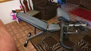 weider core 600 weight bench with curl