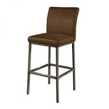 sevilla tall bar stool metal and fabric