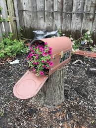 Old Mailbox Mailbox Planter Mailbox