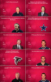 Some people love football as much as their girlfriends, and if that's the case, these are the cards for you. Nfl Memes On Twitter Here S This Year S Batch Of Nfl Themed Valentine S Day Cards