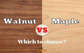 walnut vs maple which is the best