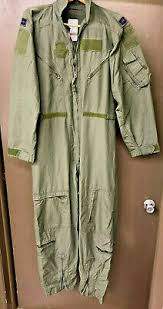 Pilot Flight Suit Military Green Color Coveralls Cwu 27 P