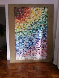 Paint Chips Wall Paint Swatch Art