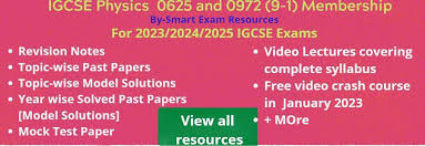 Igcse Physics Formula Sheet Smart