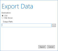exporting all data from a power bi data