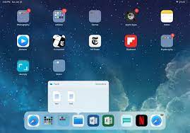 how to use the dock with ios 11 on ipad