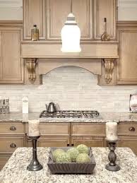 I have the smaller travertine tile on my backsplash and have been thinking of putting a light,thin coat of white on it to whiten the yellowish tint of the tile. 19 Travertine Tile Backsplash Photos Tile Designs Tips Advice