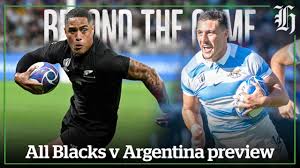 rugby world cup all blacks v argentina