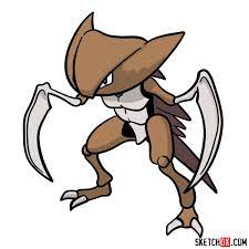 How to draw Kabutops Pokemon - Sketchok easy drawing guides