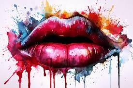 paint lips images browse 191 486