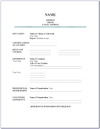 With our blank resume template for word, you'll be ready to create a document that is visually appealing and full of the right information. Blank Resume Template Word Vincegray2014