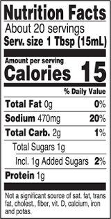 50 less sodium gluten free tamari soy