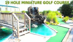 Miniature Golf Putt Putt Night Hawk Golf Center