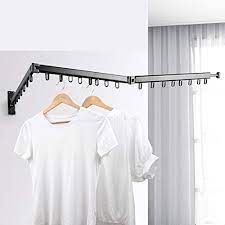 Outside window clothes drying rack. Wall Mounted Airer Extendible Compact Clothing Telescopic Folding Rail Multifunction Balcony Household Dryer Outside Window Invisible Clothes Drying Racks 3 Buy Online At Best Price In Uae Amazon Ae