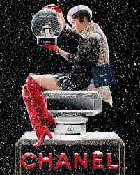 chanel brings snow to beauty pers