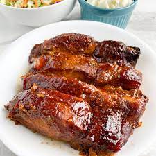 slow cooker country style ribs food