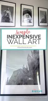 Inexpensive Wall Art Large Black