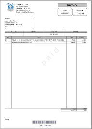 Billing Invoice Template Free Excel Templates