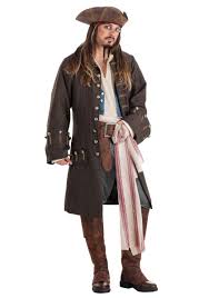 deluxe jack sparrow pirate costume