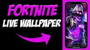 how to get fortnite live wallpapers on