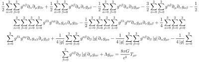 Einstein Field Equations Fully Written