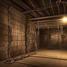 Chains Attached To Basement Walls
