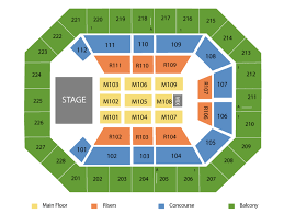Us Cellular Center Seating Chart And Tickets Formerly