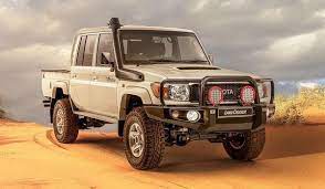 The toyota lc 79 series is most appropriate for civilian and military clients looking for a low profile, relatively smaller and well armored 4×4 vehicle to be used in a hostile environment. Toyota Land Cruiser Namib Edition Is Rugged Looking Automacha