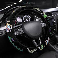 It enables you to get an excellent grip, and at the same time hide damage on the steering wheel, thereby making it aesthetically appealing. Anime Steering Wheels Cover Anime Car Steering Wheels Cover Steering Wheels Cover Anime Gearforcar