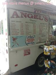 This is a hot dog food truck that you can add to your city or town or village. Online Menu Of Angels Hotdog Truck Restaurant Yonkers New York 10710 Zmenu
