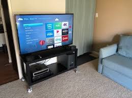 Rolling Tv Stand For 55 Flat Panel Tv