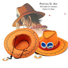 He was the adopted older brother of luffy and sabo, and son of the late king of the pirates, gol d. One Piece Portgas D Ace Cosplay Cowboy Hat Cap Costume For Usa Hot For Sale Online Ebay