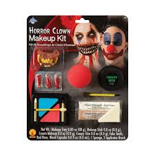 halloween horror clown make up kit