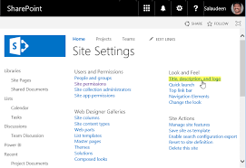 sharepoint how to change the