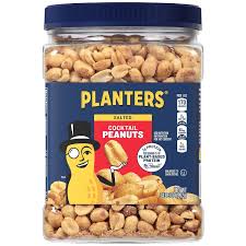 salted planters tail nuts peanuts