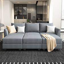 honbay modern sleeper sofa bed