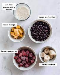 frozen fruit smoothie without yogurt