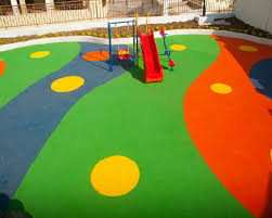 kids playground rubber flooring service