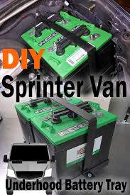 underhood battery tray sprinter van