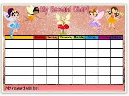 Magentic Fairy Reward Chart Behaviour Chores Goals