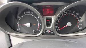 Ford Fiesta How To Disable Reset The Oil Service Reminder Light
