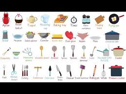 kitchen equipment and utensils