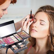 eyeshadow palette lipstick makeup