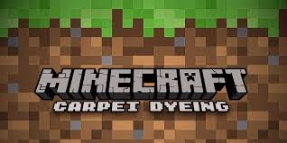 minecraft how to dye carpet materials