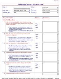Chart Audit Review Form Fill Out And Sign Printable Pdf