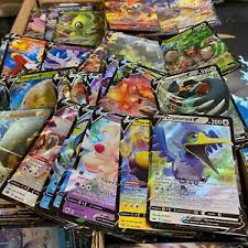Actual pictures of all cards you will receive. Pokemon Tcg Card Gift Lot 100 Official Cards Ultra Rare Included V Gx Ex Mega Ebay