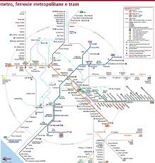 subway train and tram map of rome url