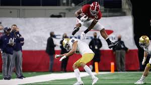 Najee harris profile page, biographical information, injury history and news. Najee Harris Hurdles Over Notre Dame Defender In Rose Bowl After Megan Rapinoe Tells Him To Cnn