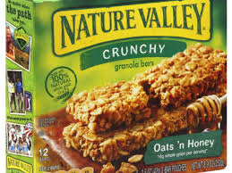 crunchy oats and honey granola bars