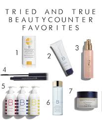 tried and true beautycounter favorites